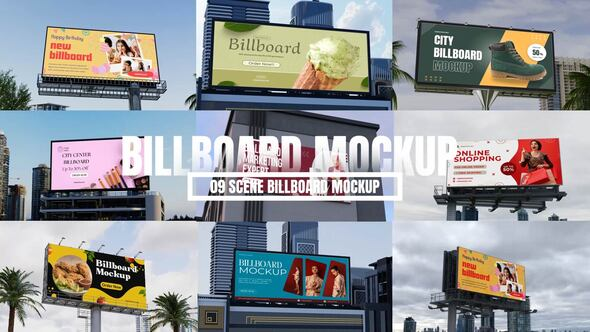 Billboard Mockup MOGRT（640816）-技能树